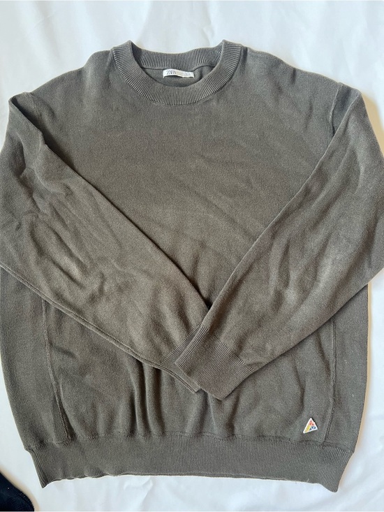 Zara Other - Zara Men's Crewneck Sweater in Olive